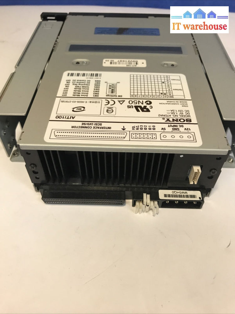 Sony A1 Atdna2 68 Pin Scsi Internal Tape Storage Drive Storstation