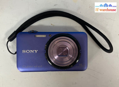 Sony Cybershot Dsc-Wx7 5X Optical Zoom 16.2Mp Digital Camera With Battery ~