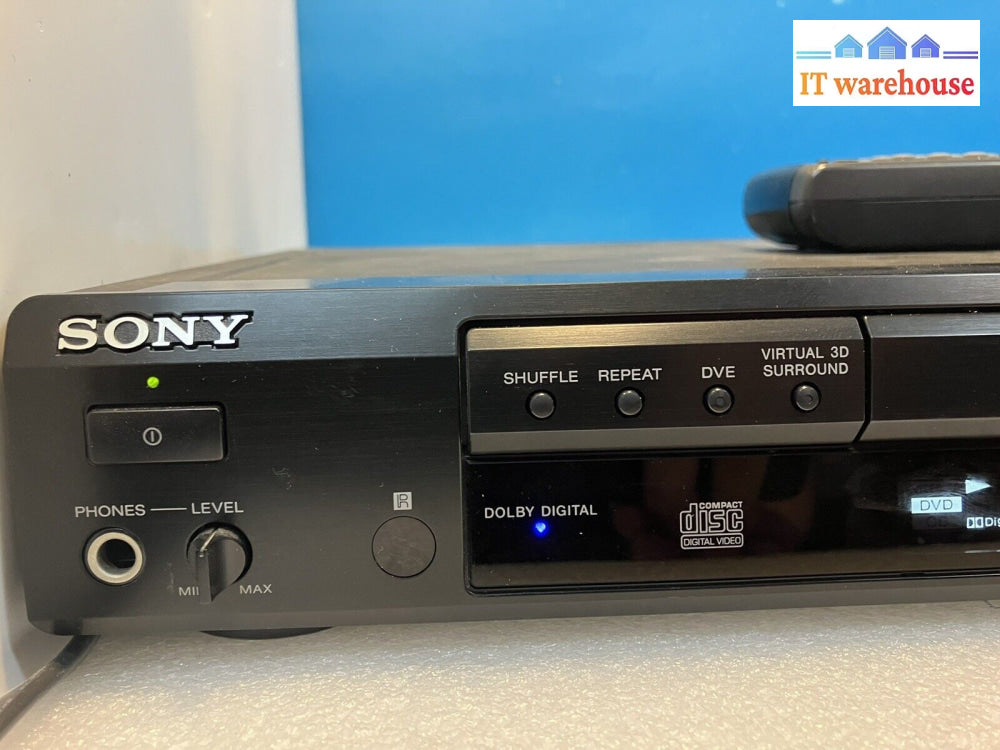 ~ Sony Dvp-S560D Virtual 3D Surround Cd/Dvd Player & Remote *Tested Working*