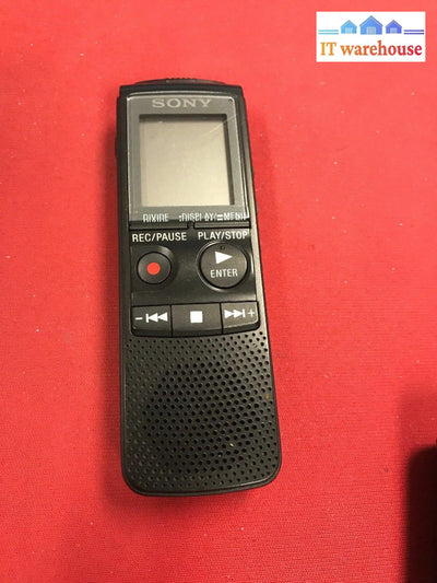 Sony Ic Voice Recorder Icd-Px720 1 Gb Black 288 Hour Usb Digital @@@