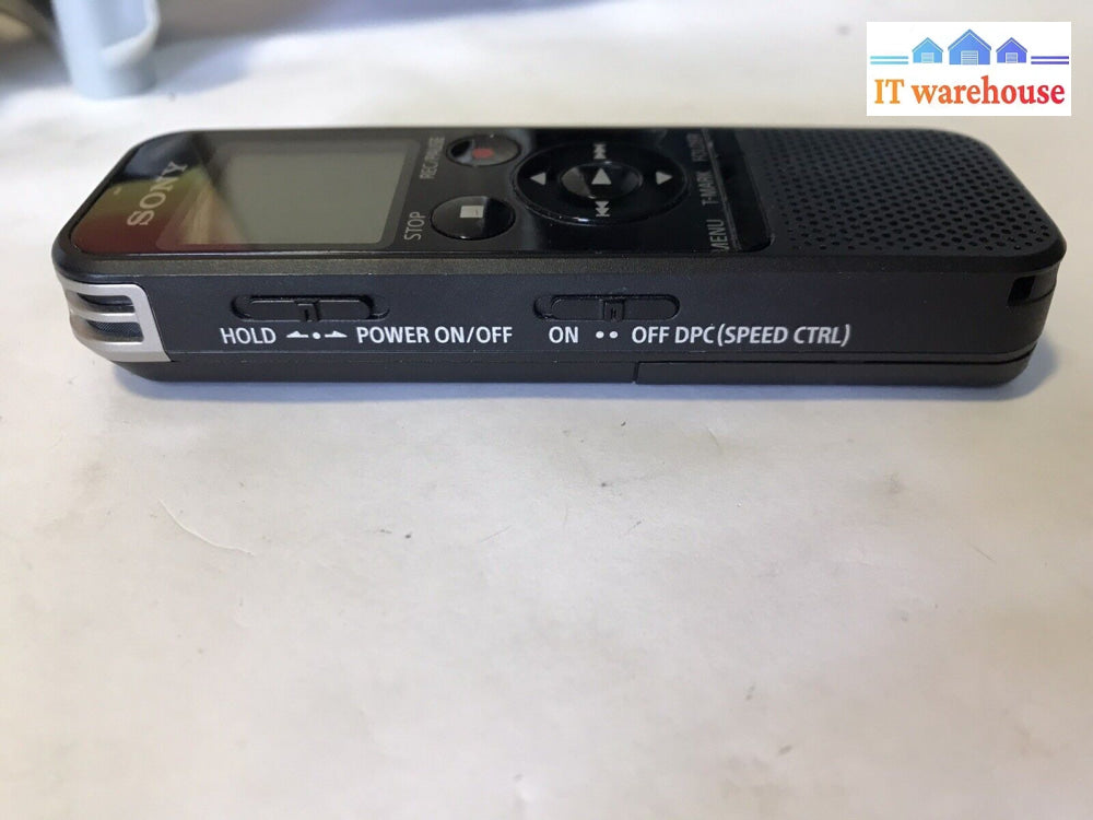 ~ Sony Icd-Px440 Stereo Digital Voice Recorder Built-In 4Gb Direct Usb. Works.