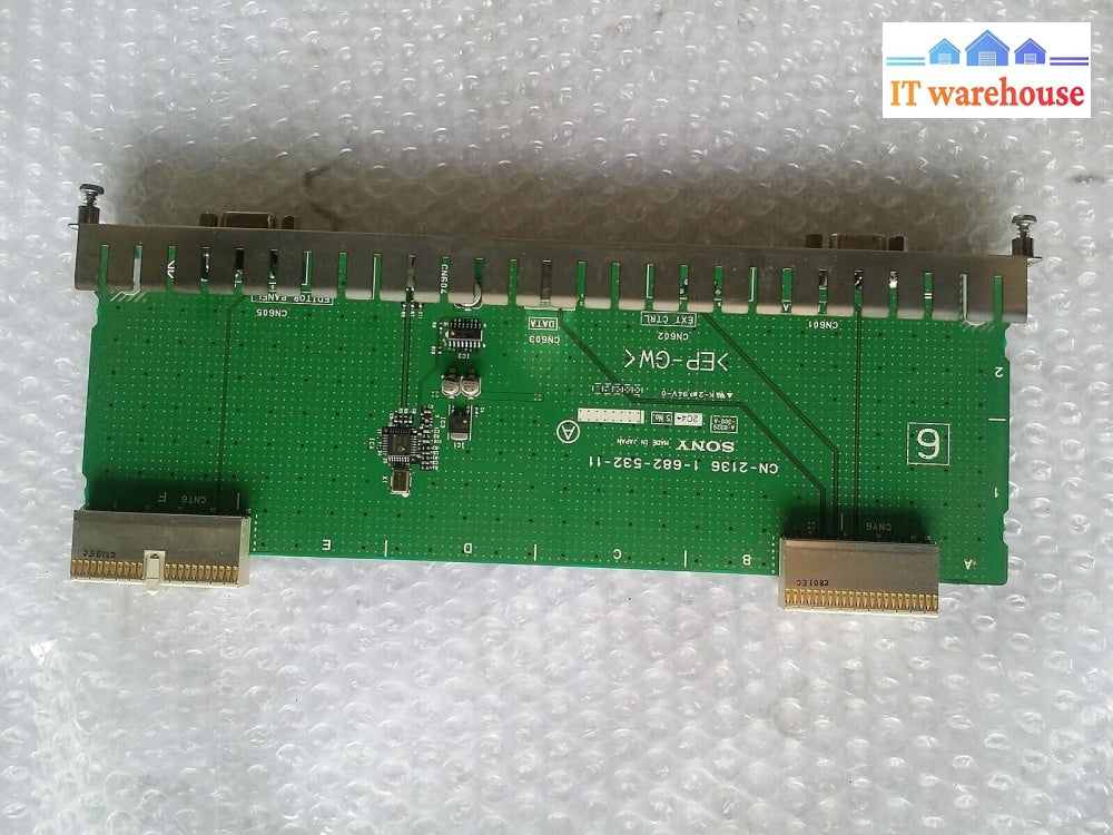 Sony Mks-8010 System Control Unit Board Cn-2136 1-682-532-11