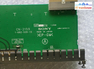 Sony Mks-8010 System Control Unit Board Cn-2159 1-682-535-13