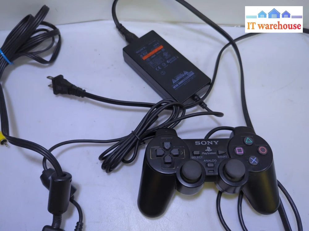 PlayStation 2 Console PS2 with Cables cheapest & Controller & Box