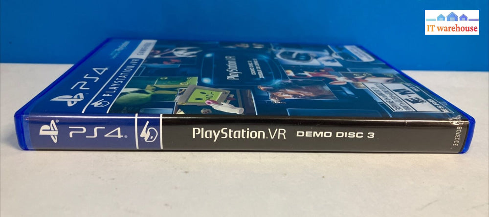 Sony Playstation Vr Ps4 Demo Disc 3 Game-Jeu ~