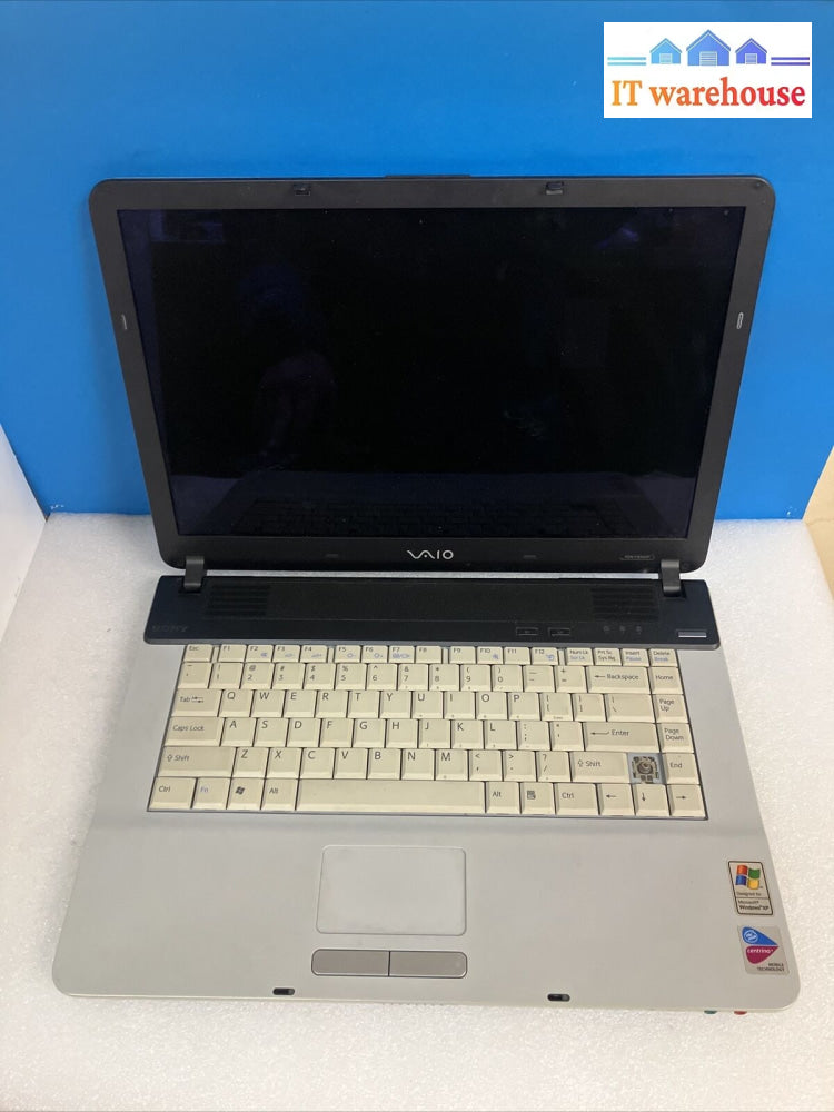 Sony Vaio Pcg-791L 15.6’ Laptop Pentium M Cpu 1Gb Ram 100Gb Hdd Windows Xp ~