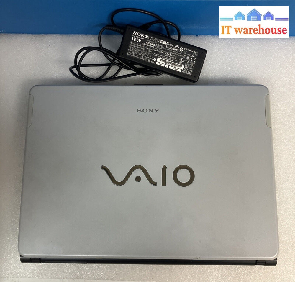 Sony Vaio Pcg-791L 15.6’ Laptop Pentium M Cpu 1Gb Ram 100Gb Hdd Windows Xp ~