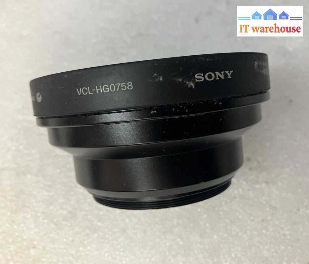 ~ Sony Vcl-Hg0785 Wide Conversion Lens X0.7