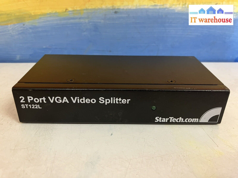 ~ Startech 2 Port Vga Video Splitter St122L