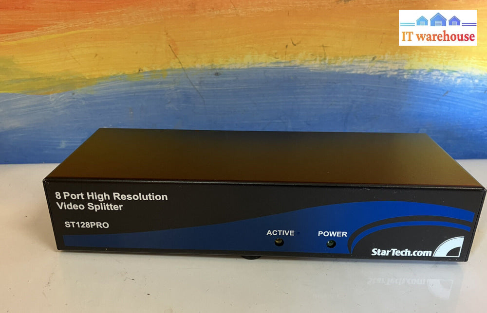 ~ Startech St128Pro 8-Port High Resolution Video Splitter D6F3E1D671