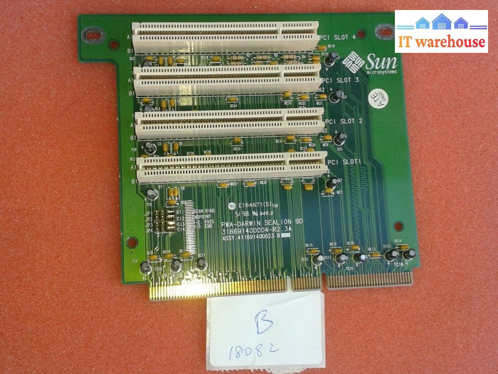 Sun Ultra Server Pci Pwa-Darwin Sea Lion Bd 411691400023 R/ 316691400004-R2.3A