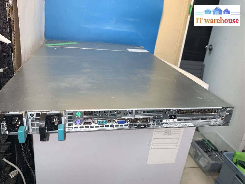 Supermicro 815-4 1U 4 Bay 3.5’ Server 1X X3450 Cores 24Gb Ddr3 Ram Dual Psu