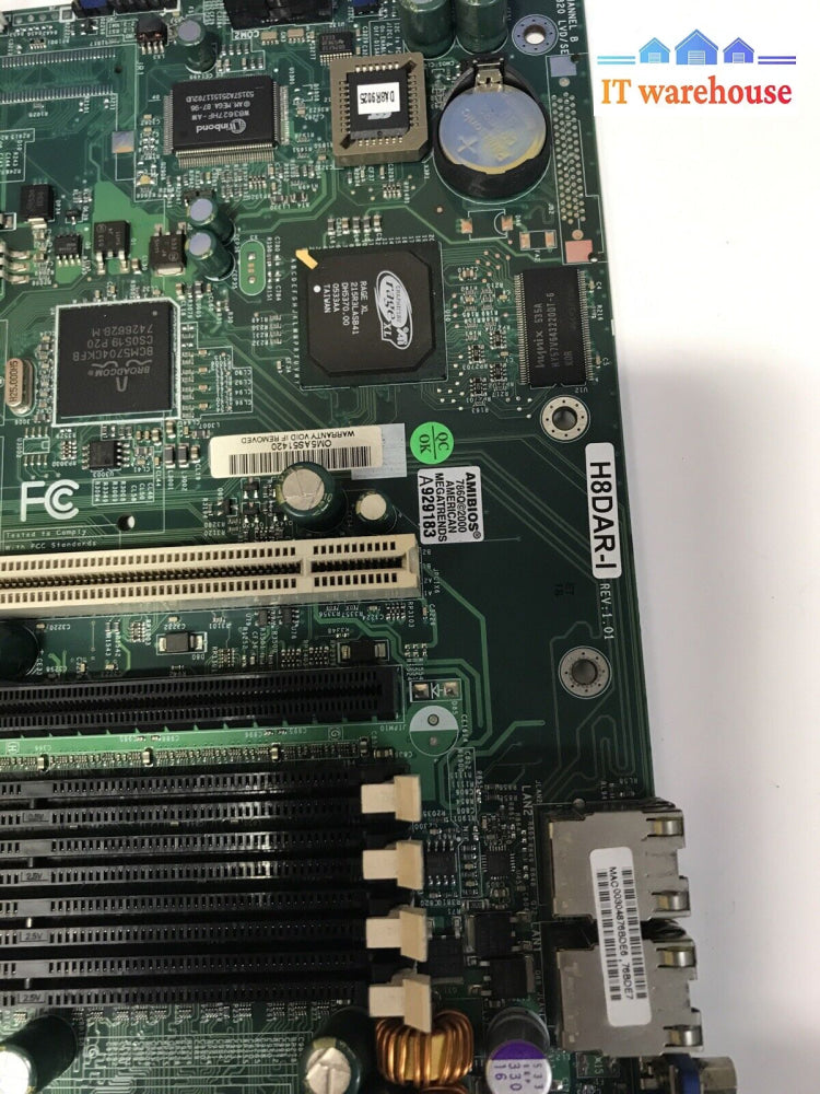 Supermicro H8Dar-I Dual Amd Opteron Cpu Server Board (2X 1X Heatsink)