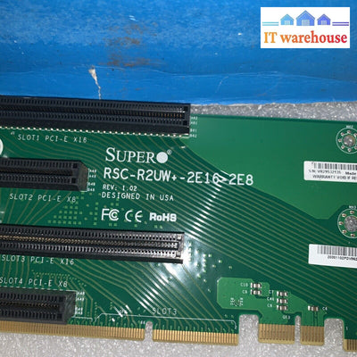 Supermicro Rsc-R2Uw + -2E16-2E8 2U Left Hand Side Wio Riser Card