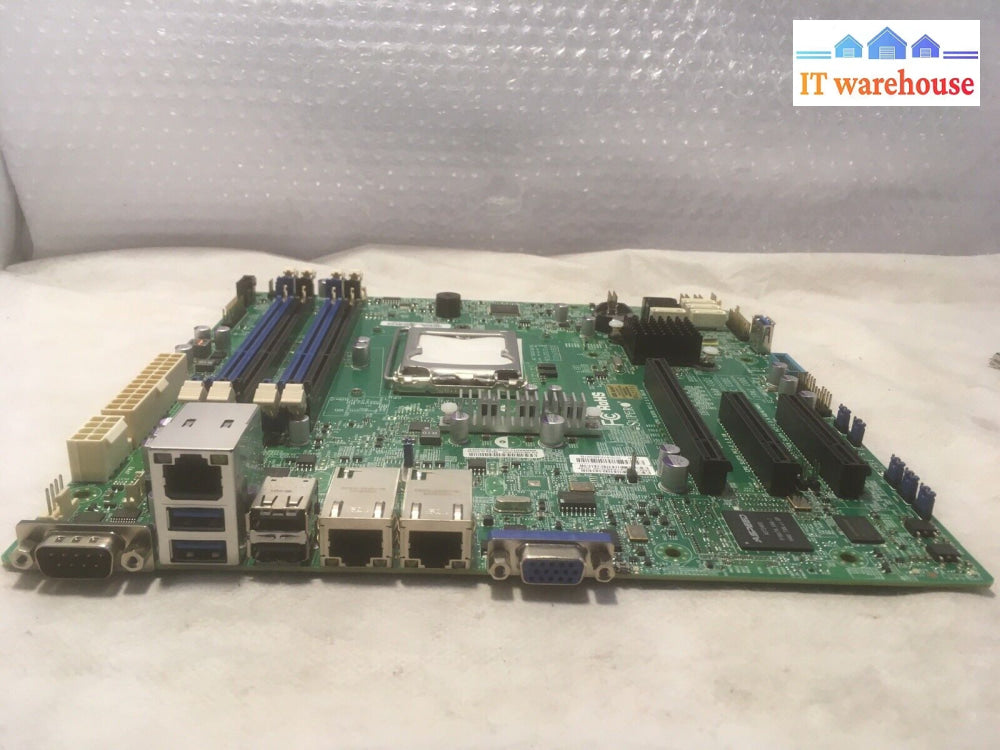 + Supermicro X10Slm + -F Motherboard - Lga1150 C224 Ddr3 Pcie3.0 Sata3 Uatx