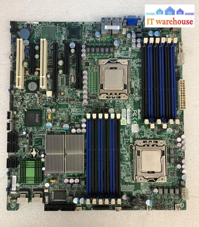 Supermicro X8Dt3 Rev1.02 Motherboard For Server With Intel Dual Xeon E5504 Cpu ~