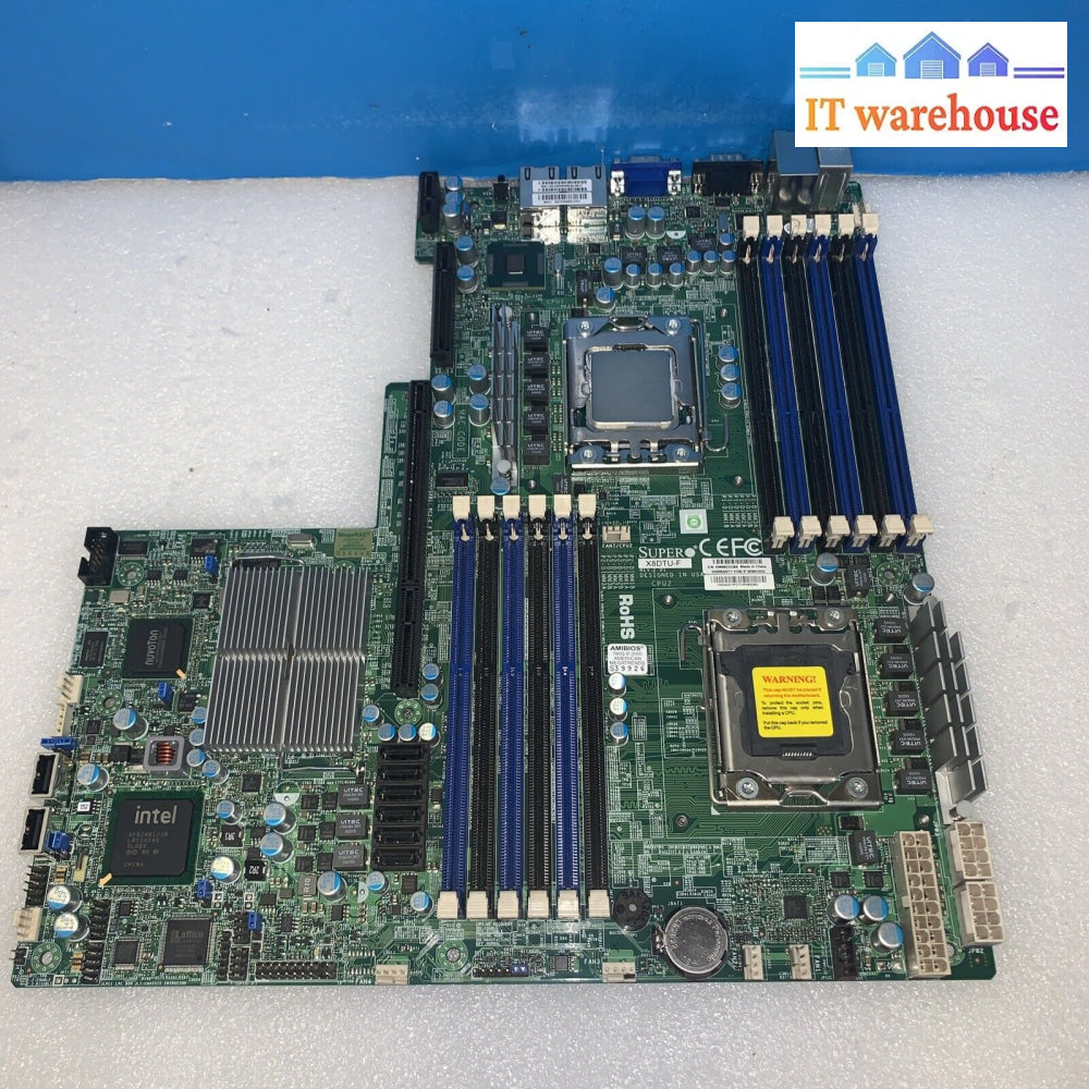 Supermicro X8Dtu-F Lga 1366 Proprietary System Board W/ E5620 Cpu