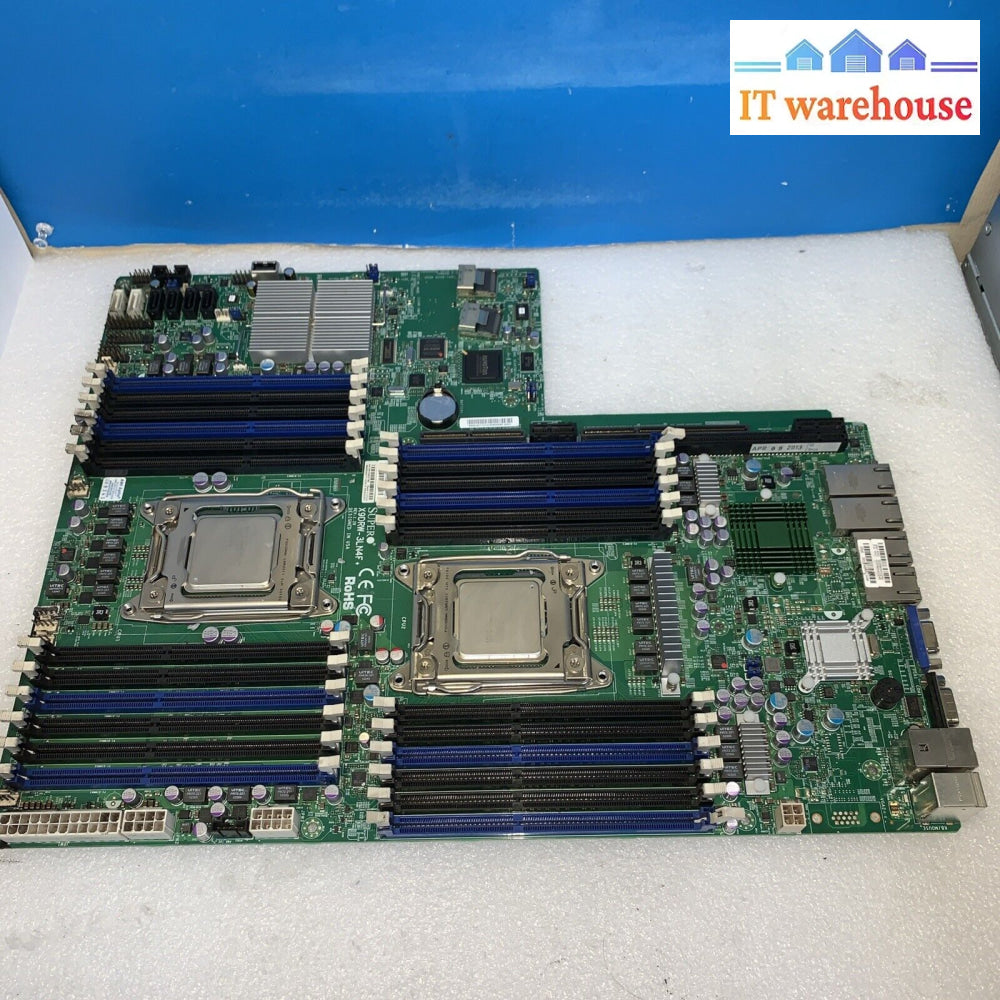 Supermicro X9Drw-3Ln4F Dual Socket 2011 With Dual Cpus