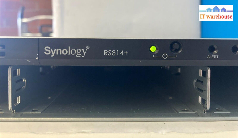 Synology Rs814 + Rackstation 4-Bay Expansion Unit Server (Without Hdd Caddies) ~