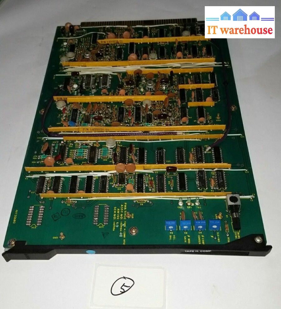 - Tape H. Comp Ntsc Board Assy 1409104-08 Sch 1409106 Avt 30680