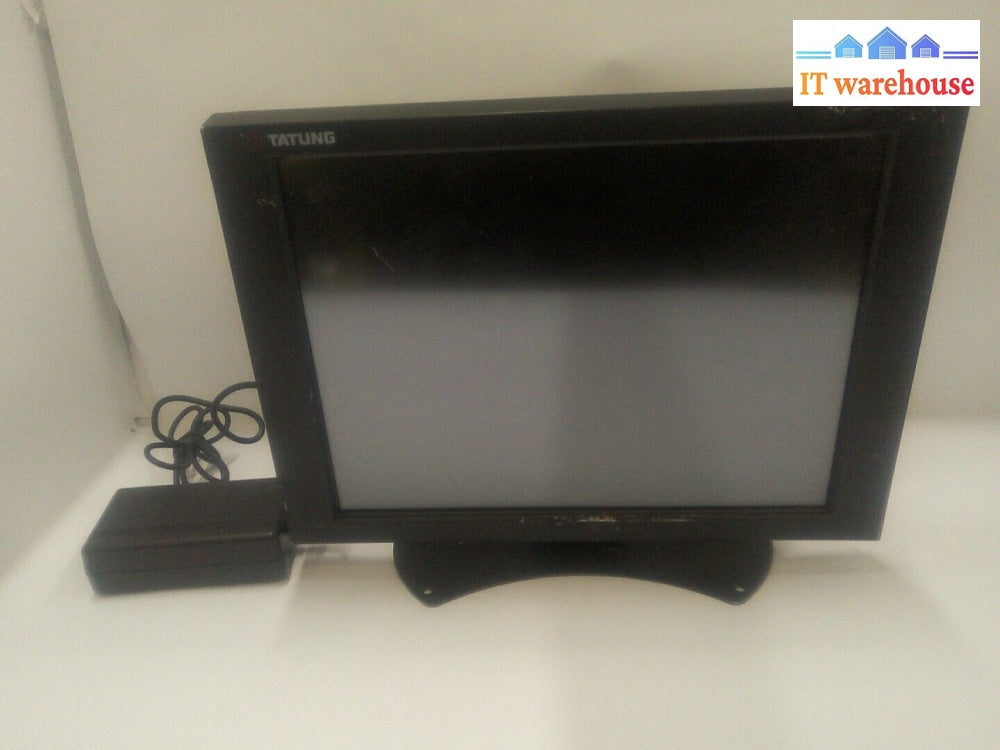 - Tatung Vt12Su Vt2F7X 12’ Lcd Monitor W/ Power Adapter