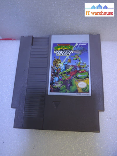 Teenage Mutant Ninja Turtles 3 The Manhattan Project Nes-T3-Usa (Nintendo Nes) -