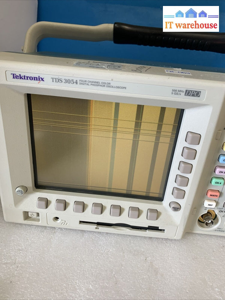 Tektronix Tds3054 Digital Phosphor Oscilloscope 500Mhz 5Gs/S 4 Chanel