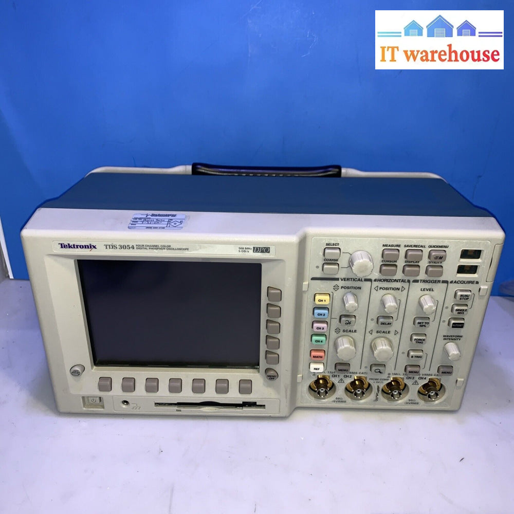 Tektronix Tds3054 Digital Phosphor Oscilloscope 500Mhz 5Gs/S 4 Chanel