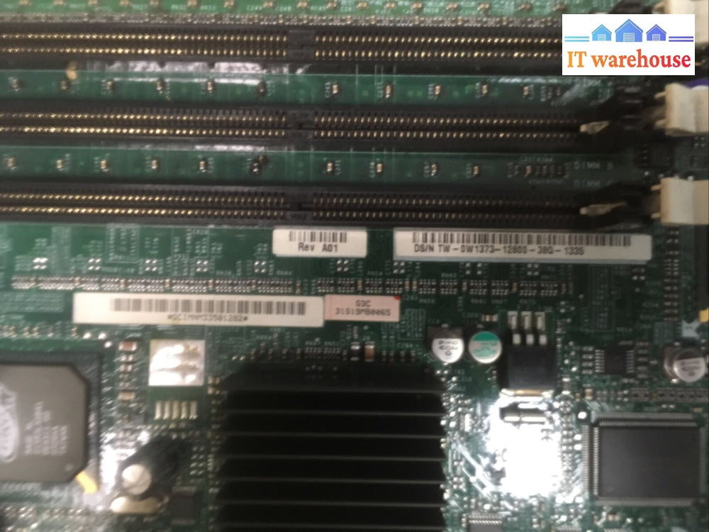 + Tested Dell Da0S19Mb8G2 S.478 3Xddr 2Xlan / Poweredge 650 Motherboard