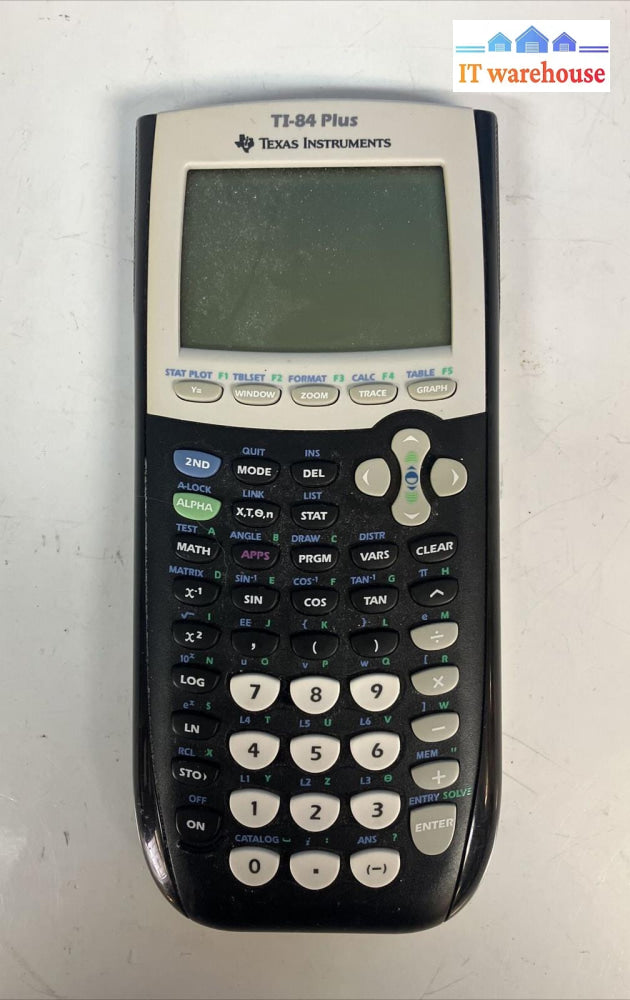 Texas Instruments Ti-84 Plus Graphing Calculator *Tested/Working* ~