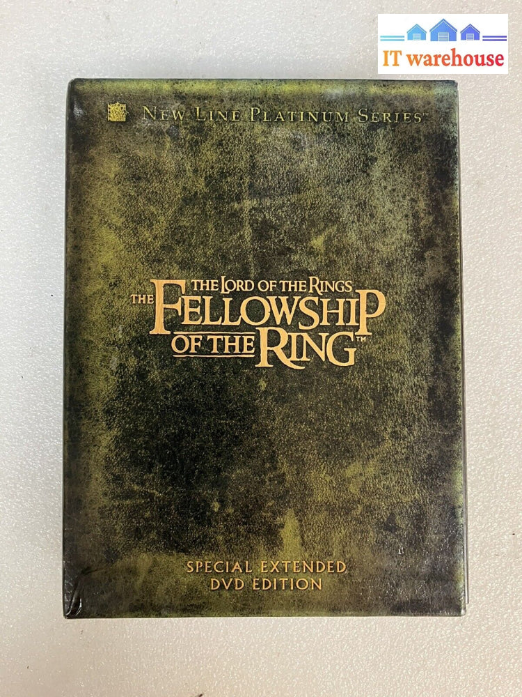 ~ The Lord Of The Rings Fellowship Ring Special Extended Dvd Edition