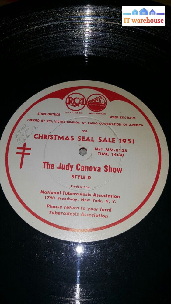 The Roy Rogers Show - Judy Canova Christmas Sale 1951 @@@