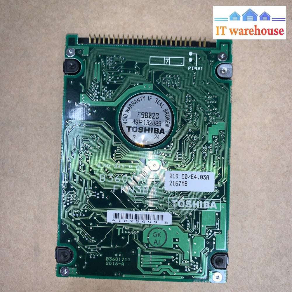 Toshiba Mk2104Mav 2.167Mb Ide 2.5’ Laptop Hdd Hard Disk Drive