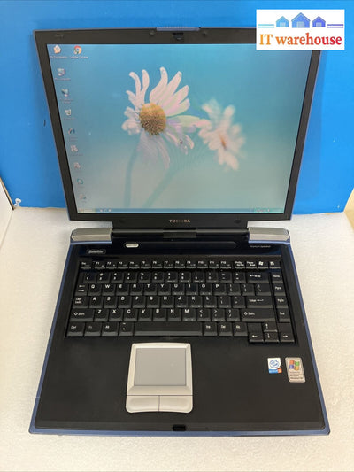 Toshiba Satellite 15’ Laptop Intel Pentium 4 Cpu / 512Mb Ram 80Gb Hdd Xp ~