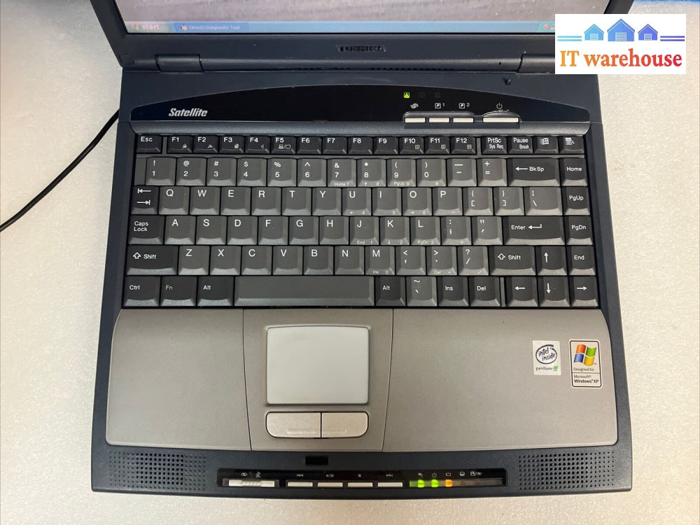 ~ Toshiba Satellite 1800 14’ Laptop Pentium Iii /256Mb Ram /80Gb Hdd / Xp (Read)