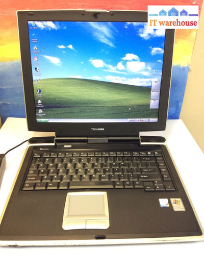 Toshiba Tecra A1 15”Laptop Intel Pentium 4 2.4Ghz 1Gb Ram 30Gb Hdd Win Xp