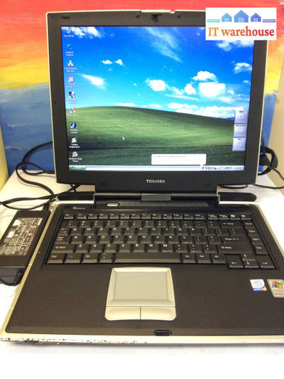 Toshiba Tecra A1 15”Laptop Intel Pentium 4 2.4Ghz 725Mb Ram 60Gb Hdd Win Xp