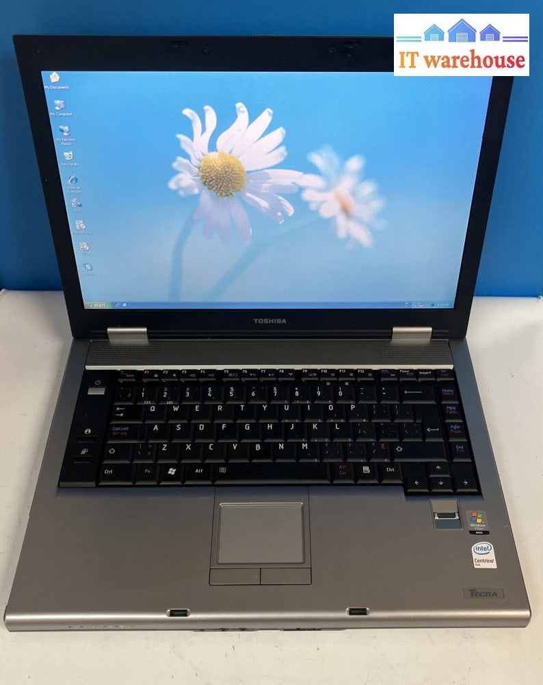 Toshiba Tecra A9 15’ Laptop Intel Core 2 Duo Cpu / 3Gb Ram 120Gb Hdd /Win Xp ~