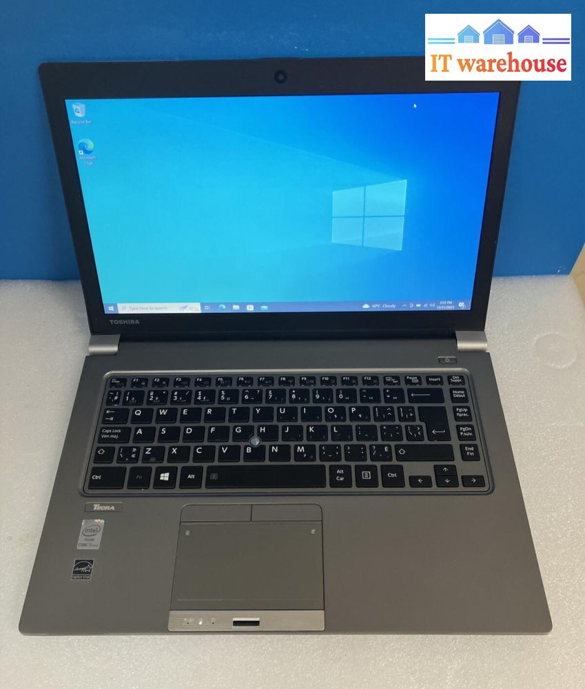 ~ Toshiba Tecra Z40-A 14’ Laptop I5-4300U Cpu / 8Gb Ram 128Gb Ssd Win 10 Pro