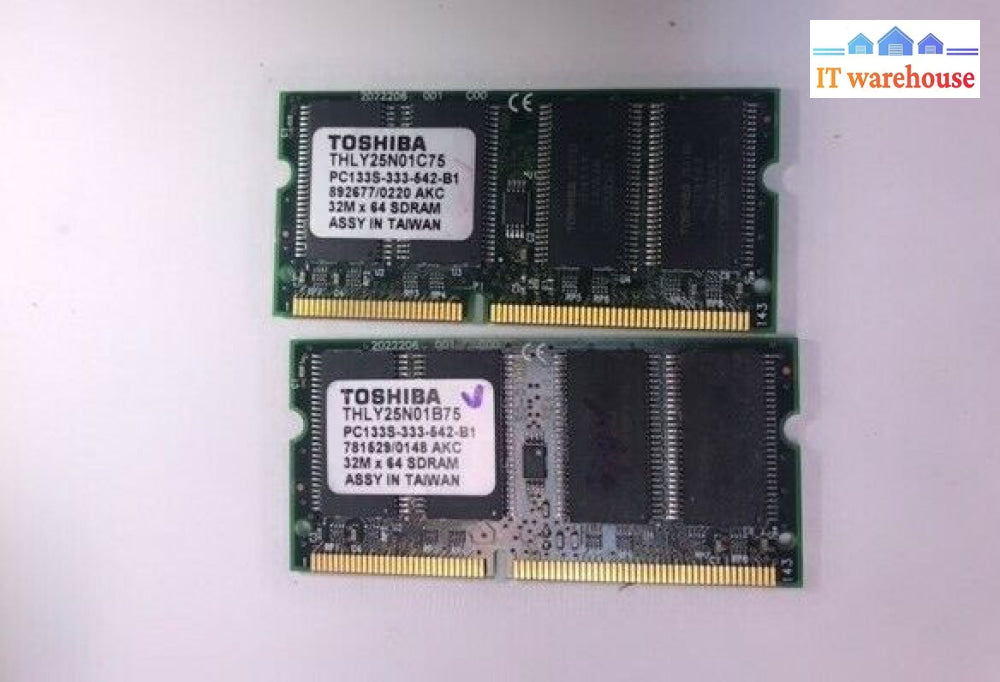 Toshiba Thly25N01B75 256Mb Sdram Memory