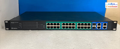 Trendnet Poe Websmart Switch Tpe-224Ws 24-Port Network Switch ~