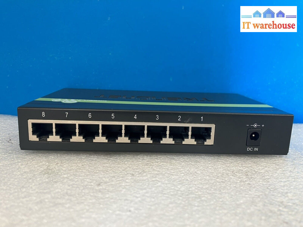 ~ Trendnet Teg-S80G 8-Port Gigabit Network Switch 100/1000 Mbps W/ Adapter