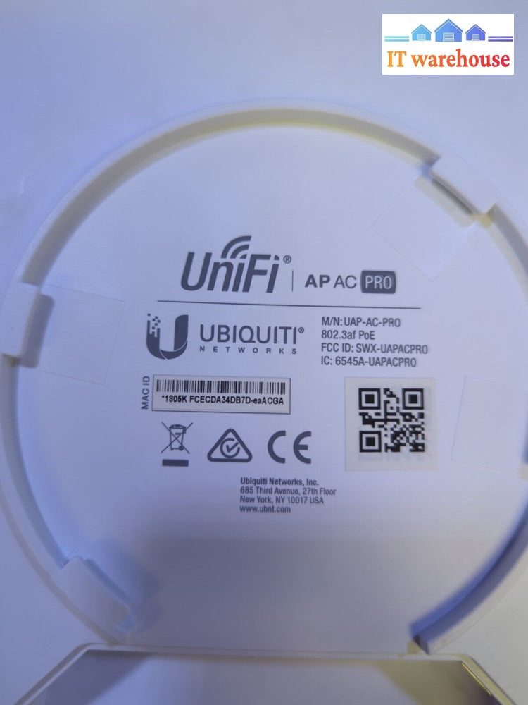 Ubiquiti Networks Uap-Ac-Pro 1300Mbps Wireless Access Point -