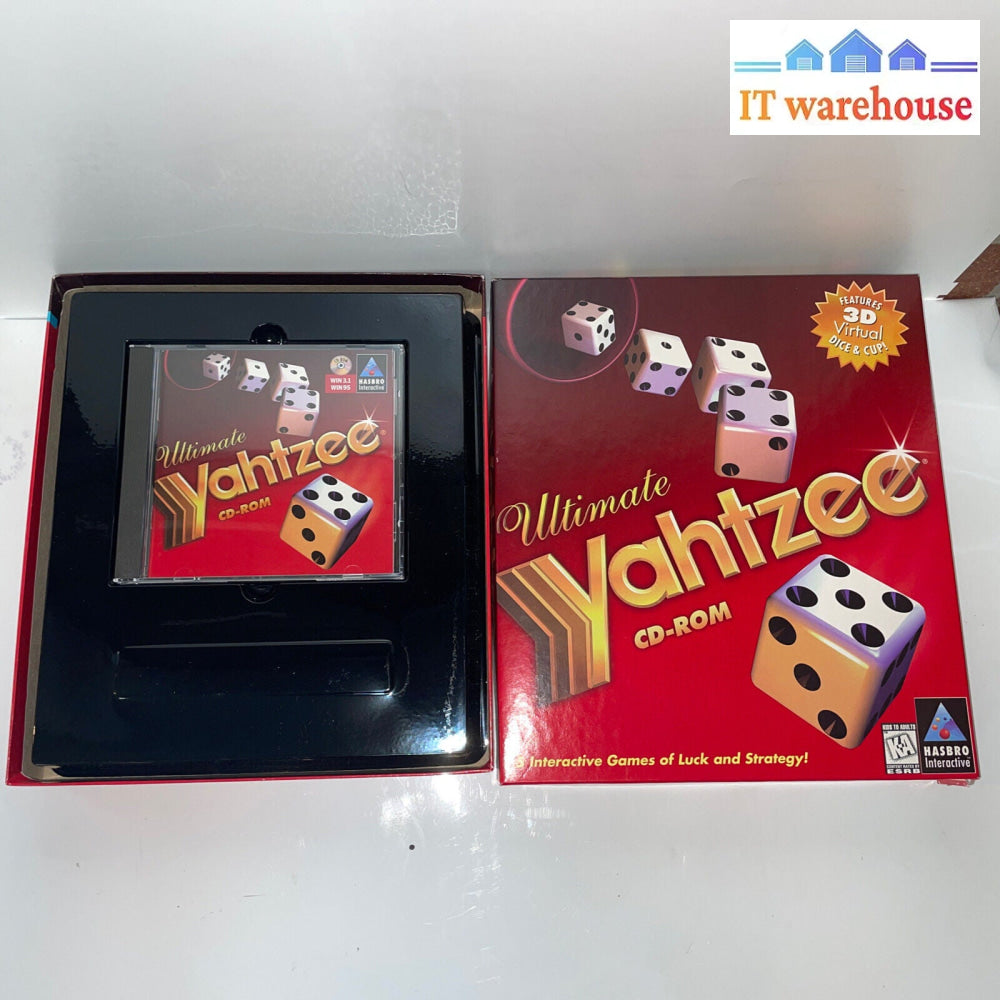 Ultimate Yahtzee PC CD 5 Interactive 3D Games for Windows 3.1 95 – IT  Warehouse Vancouver