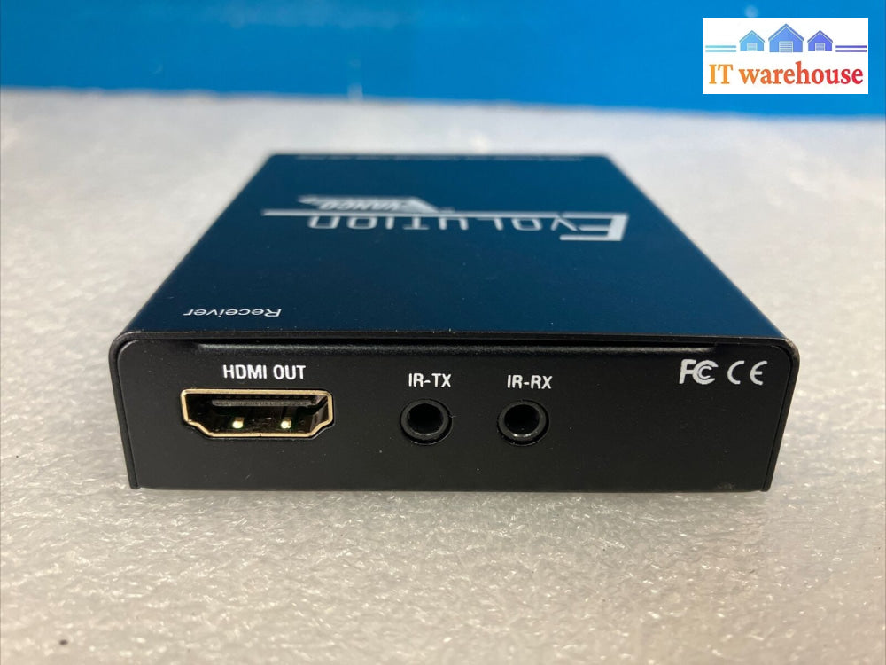 Vanco Evolution Evex2006 Ultra Slim Hdmi Single Cat5E Cat6 Extender + Adapter ~