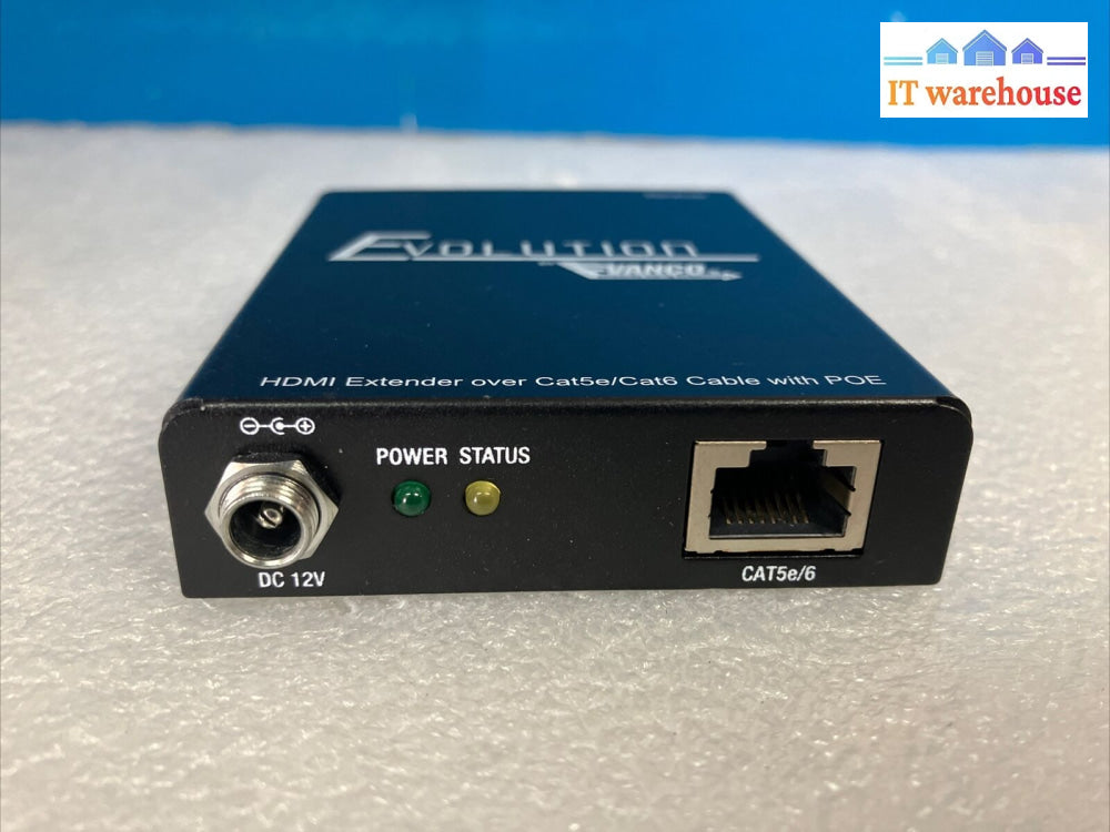 Vanco Evolution Evex2006 Ultra Slim Hdmi Single Cat5E Cat6 Extender + Adapter ~