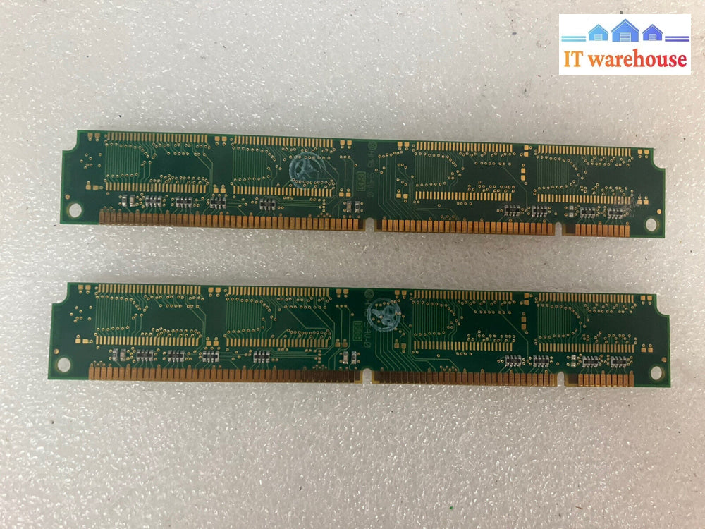 ~ (Vintage) 2 Pc133 Dimm 128Mb Ram Ug58S6646Jh-Phf 0730-189040 59231