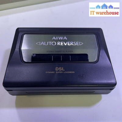 Vintage Aiwa Walkman Personal Cassette Player Hs-P103