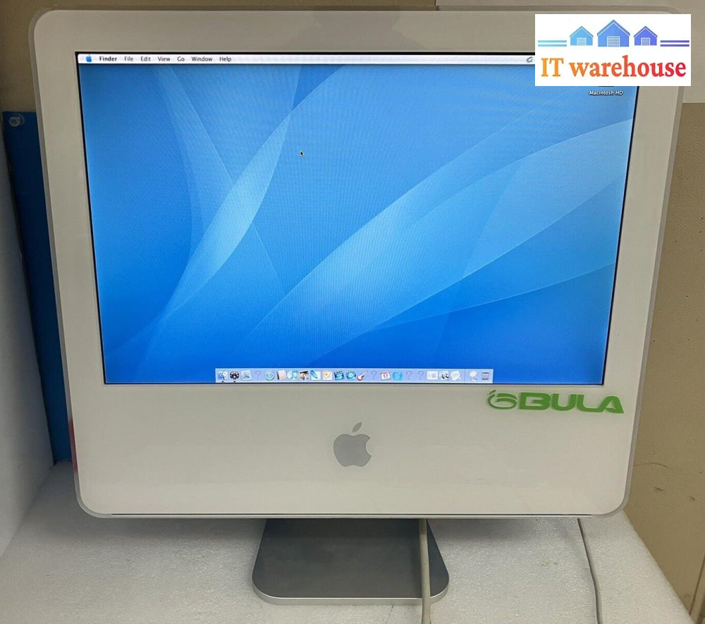 ~ Vintage Apple A1058 17’ Powermac Powerpc G5 Cpu /512Mb Ram /160Gb Hdd /Os 10.4