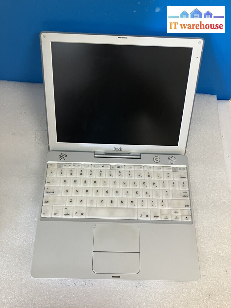 ~ Vintage Apple Ibook G3 M649 12.1’ Powerpc 750 500Mhz /640Mb Ram /10Gb Hdd 10.3